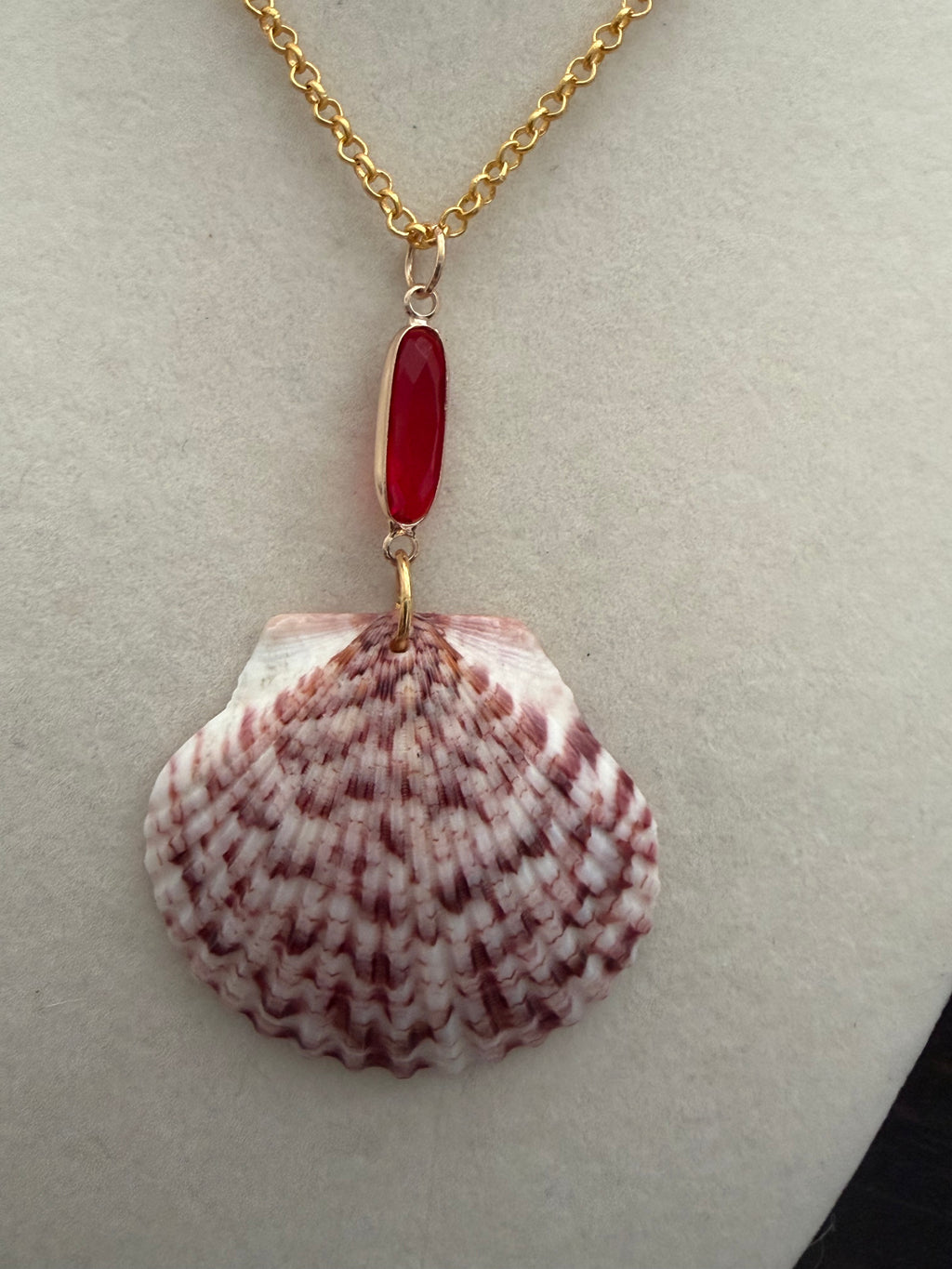 Red Gem Gulf Necklace