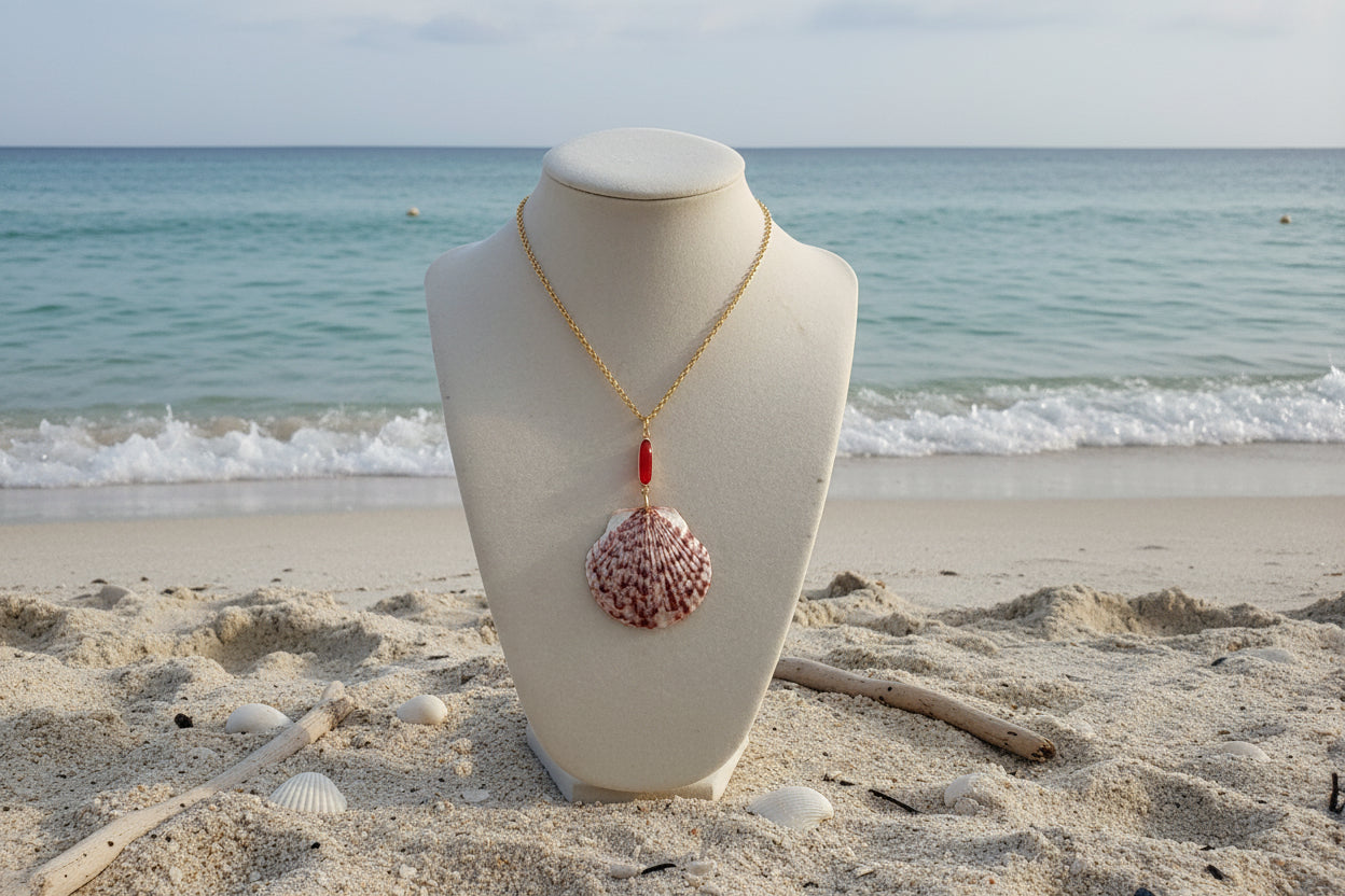 Red Gem Gulf Necklace