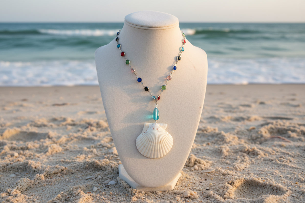Rainbow Gem Gulf Necklace
