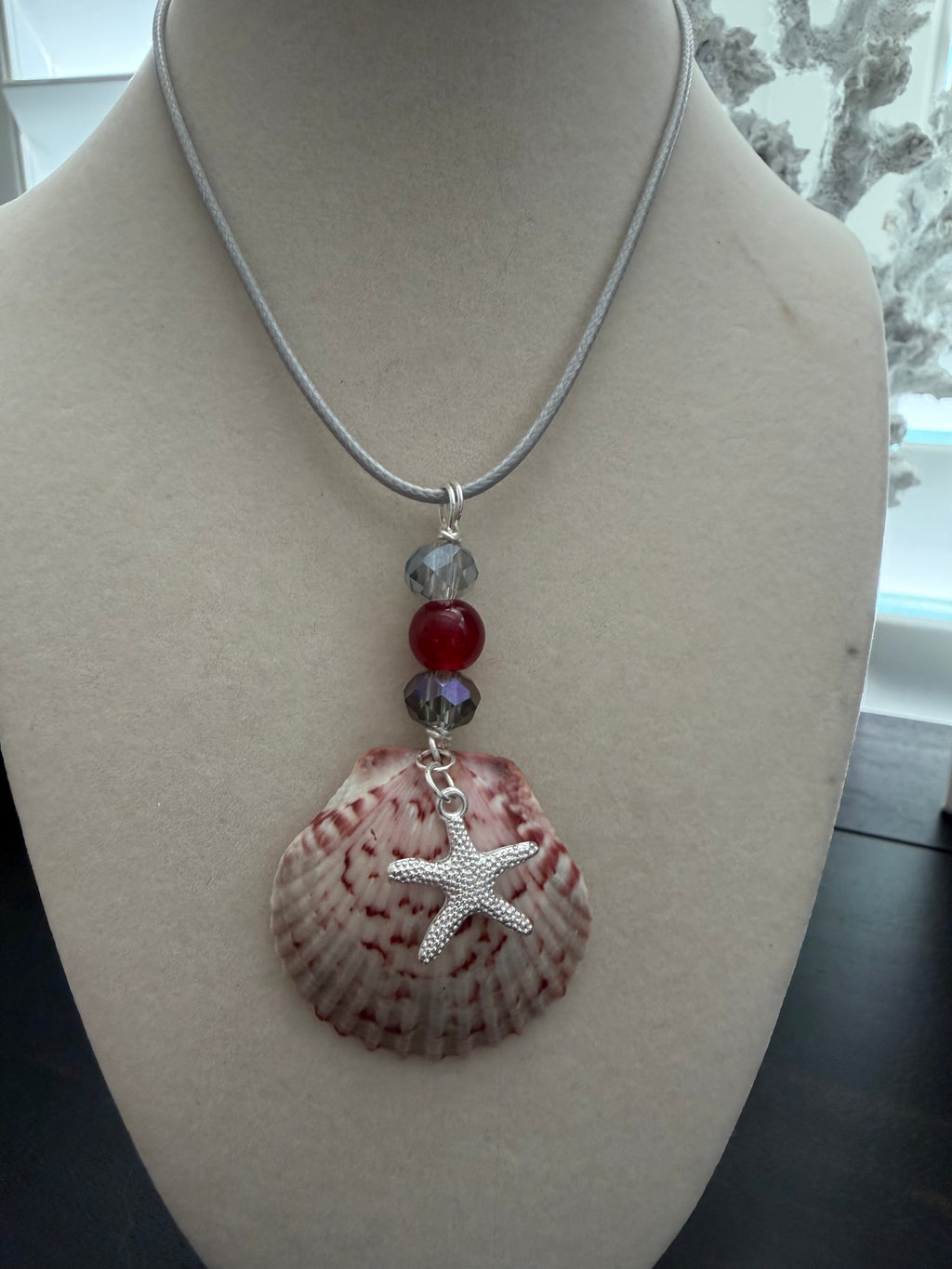 Cranberry Cove Starfish Necklace