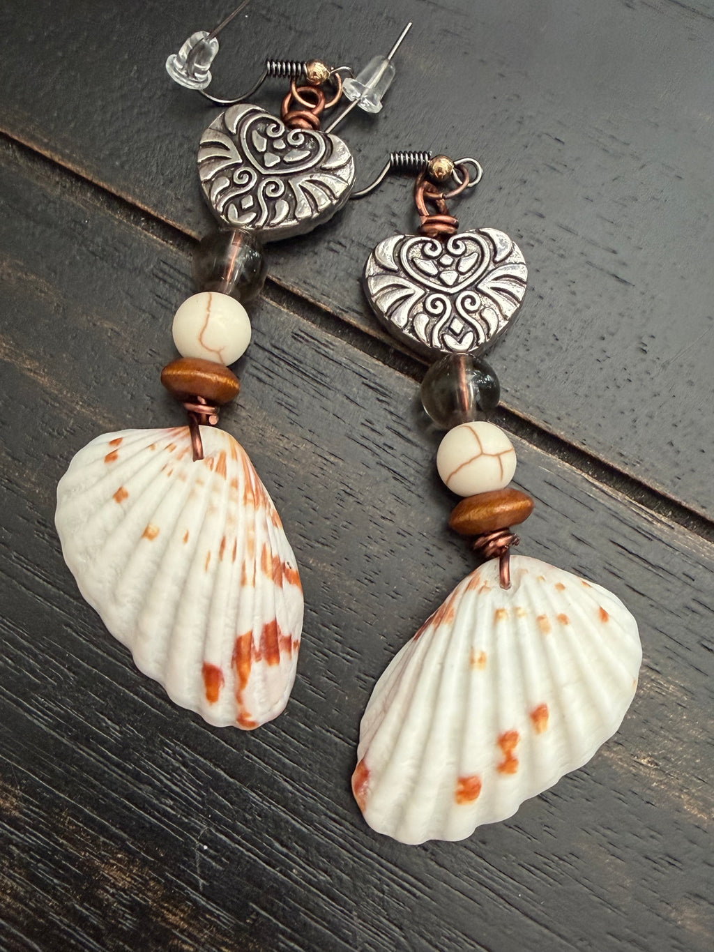 Sacred Heart Shore Earrings
