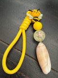 Honeybee Shore Wristlet Keychain