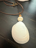 Solstice Shell – Large Clam Shell Necklace