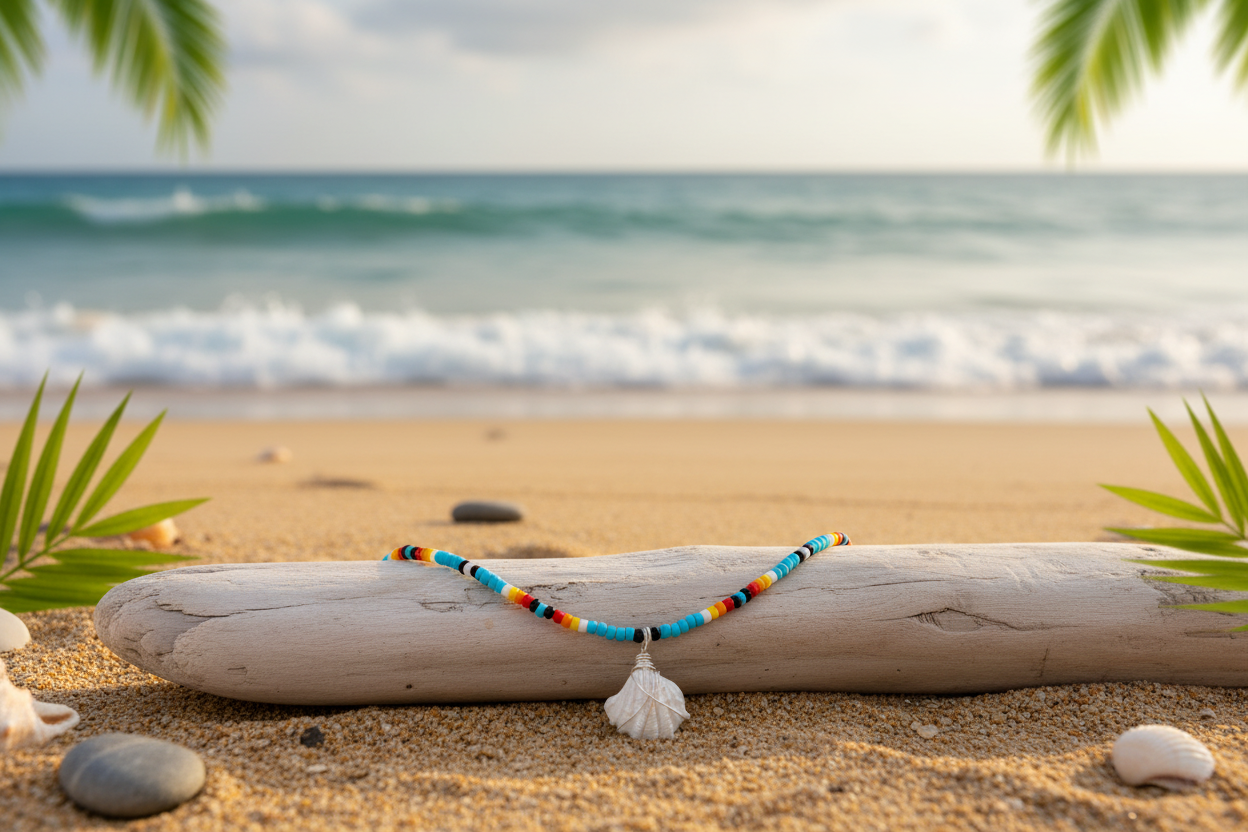 Beachside Bliss: Colorful Necklace