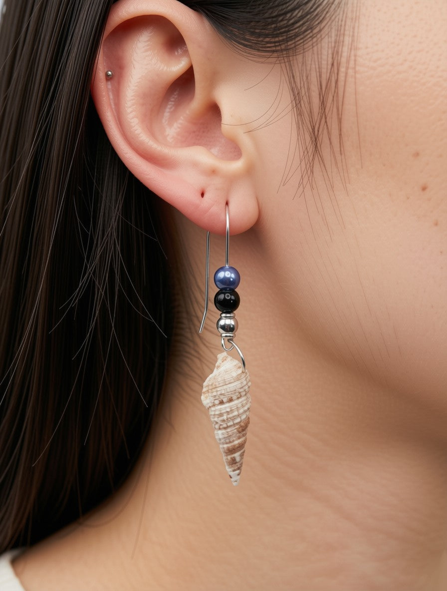 Auger Shell Earrings