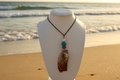Necklace with Beach Background - View 3